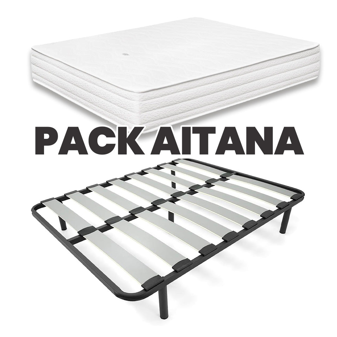 PACK SOMIER + COLCHON AITANA
