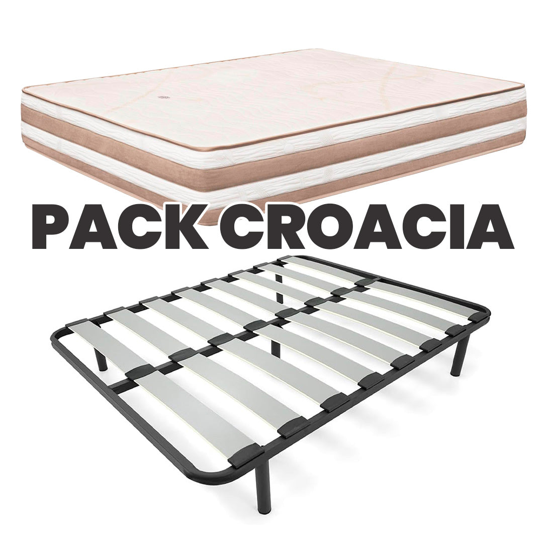 PACK SOMIER + COLCHON CROACIA