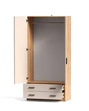 Armario 2 puertas 2 cajones grandes Elba