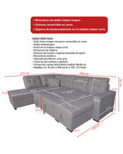 Chaiselongue Rinconera Aitana