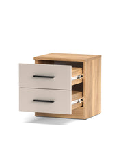 Mesita noche 2 cajones Elba