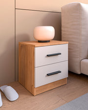 Mesita noche 2 cajones Elba